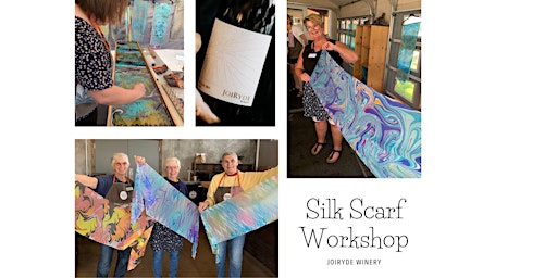 Imagem principal do evento Create a Silk Scarf, SIP & DIP Workshop- Oliver