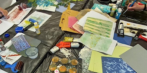 Immagine principale di Sherwood Art Week - Gel Printing workshop for Adults with Faye Maguire 