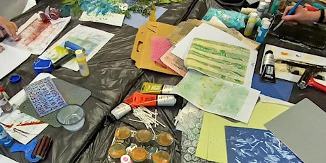 Sherwood Art Week - Gel Printing workshop for Adults with Faye Maguire