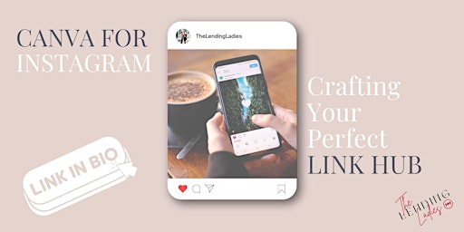 Imagem principal do evento Canva for Instagram: Crafting Your Perfect Link Hub