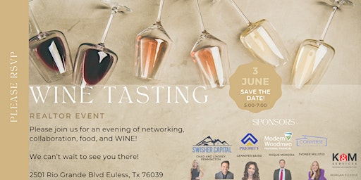 Wine Tasting & Networking for Realtors - Euless primary image