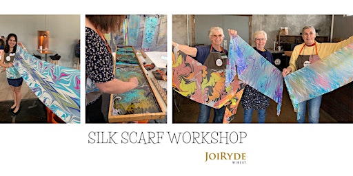 Create a Silk Scarf, SIP & DIP Workshop- Oliver