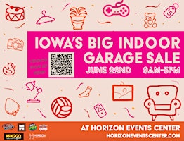 Imagem principal do evento Iowa's Big Indoor Garage Sale