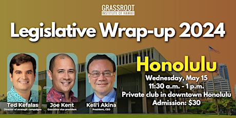 Legislative wrap-up: What went down at the Capitol in 2024 (Oahu)