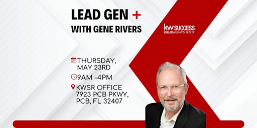 Imagem principal do evento Lead Gen+ with Gene Rivers
