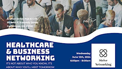 Healthcare and Business Networking | Elevating Your Potential - Boston