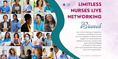 Image principale de Limitless Nurses Live Networking Brunch 2024