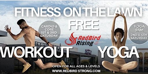Image principale de Fitness on the LAWN @ Shops at REDBIRD!