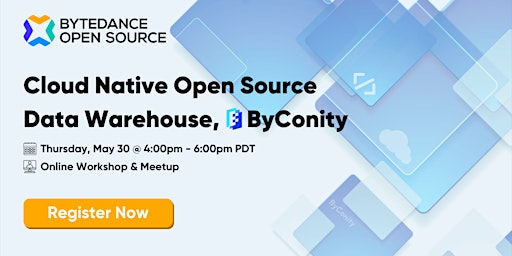 Hauptbild für Cloud Native Open Source Data Warehouse, ByConity