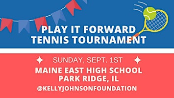 Play It Forward Tennis Tournament primary image