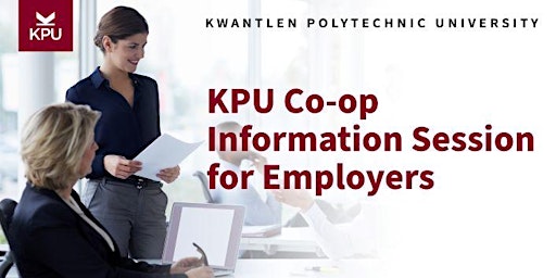 KPU Co-op and Wage Subsidy Information Session for Employers primary image