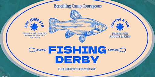 Imagem principal do evento NRG Media Camp Courageous Fishing Derby