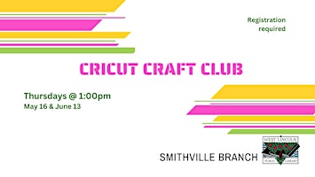 Imagem principal do evento Cricut Craft Club