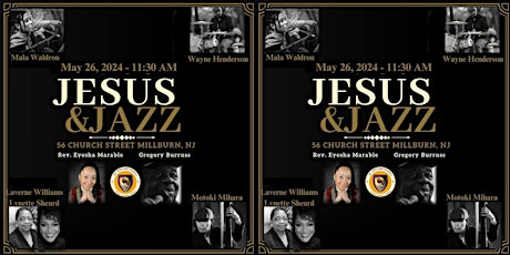 Jesus and Jazz feat Mala Waldron Trio w Wayne Henderson and Motoki Mihara