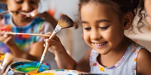 Hauptbild für Brushes & Bites: A Kung Fu Panda Paint & Sip Experience for Kids