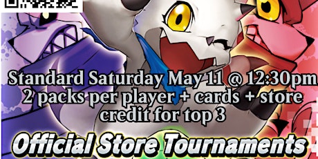 Digimon The Card Game Official  May Store Tournament at RTG