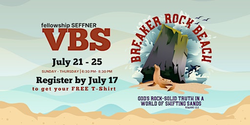 FREE - Kids  Breaker Rock Beach VBS!  primärbild