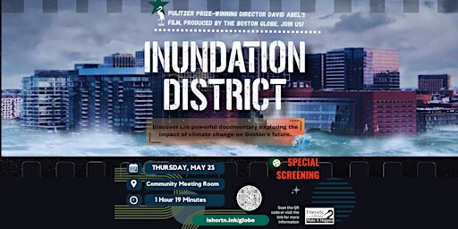 Imagem principal do evento Local Documentary Screening: Inundation District (2023)
