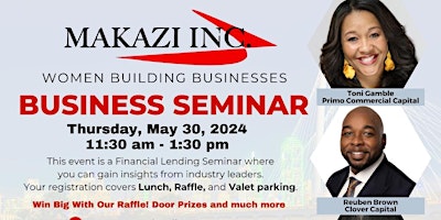 MaKaZi Inc. Business Seminiar primary image