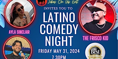Imagem principal do evento Latino Comedy Night