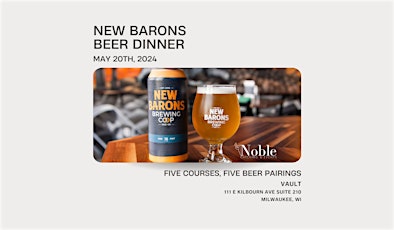New Barons Beer Dinner primary image