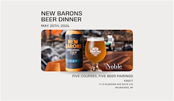 Hauptbild für New Barons Beer Dinner