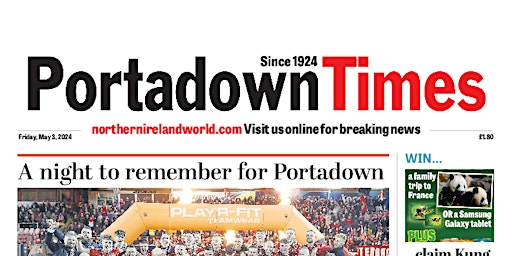Imagem principal do evento Portadown Times-  P7 School Leavers Souvenir Edition 2024