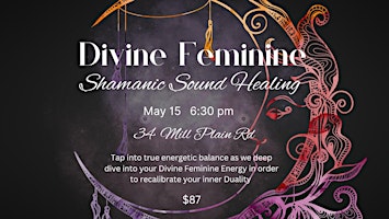 Imagem principal de DIVINE FEMININE Shamanic Sound Healing Experience