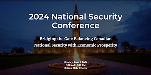 Imagem principal do evento 2024 National Security Conference