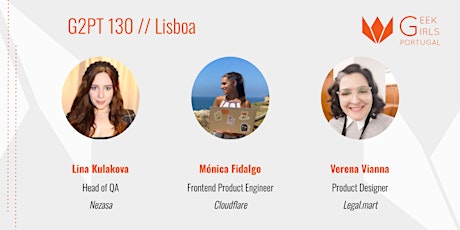 G2PT130 - 130º Geek Girls Portugal - Lisboa