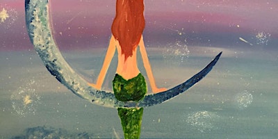 Primaire afbeelding van Twinkle Twinkle Little Mermaid - Paint and Sip by Classpop!™