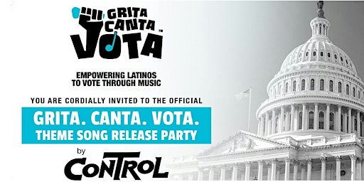 Imagem principal do evento Grita Canta Vota Launch Party