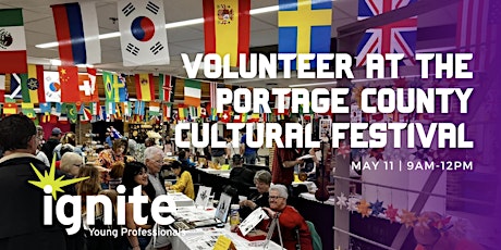 Volunteer at the Portage County Cultural Festival