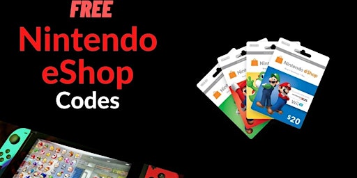 Free Nintendo Eshop Gift Card Codes ⚡⚡ 100% Working Free Nintendo Eshop Codes 2024,No Survey ⚡⚡ primary image