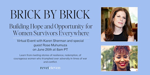 Imagem principal do evento Brick by Brick: Building Hope & Opportunity for Women Survivors Everywhere