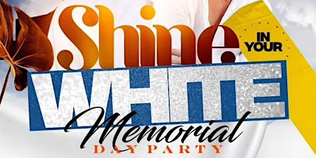 All White Memorial Day Party