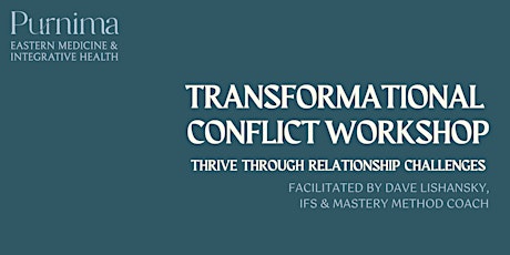 Transformational Conflict Workshop