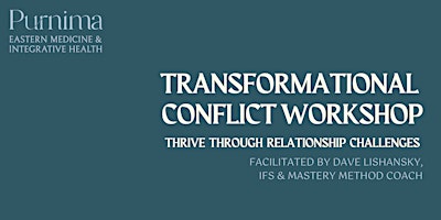 Primaire afbeelding van Transformational Conflict Workshop
