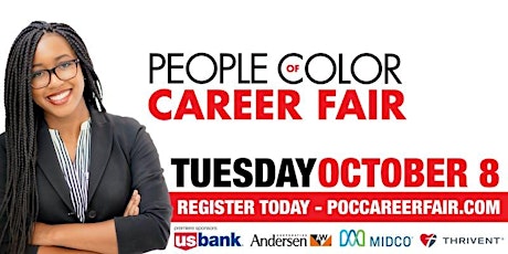 Employer Registration | Fall 2019 People of Color Career Fair | TUES. October 8 primary image