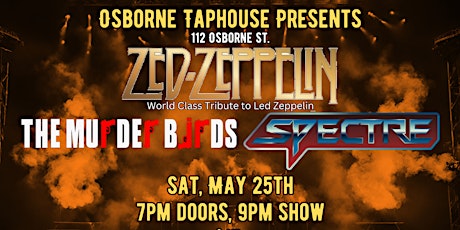 Zed Zeppelin with The Murderbirds and Spectre