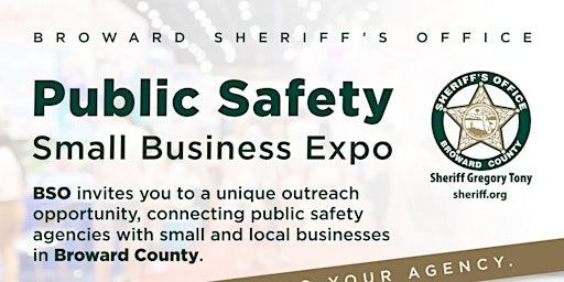 Primaire afbeelding van Broward Sheriff's Office Small Business Expo