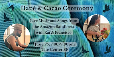 Hauptbild für Hapé & Cacao Ceremony with Kat, Francisco, & Friends