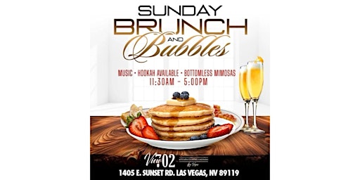 BRUNCH & BOTTOMLESS MIMOSA'S !  Las Vegas's Newest Hotspot – View 702!" primary image