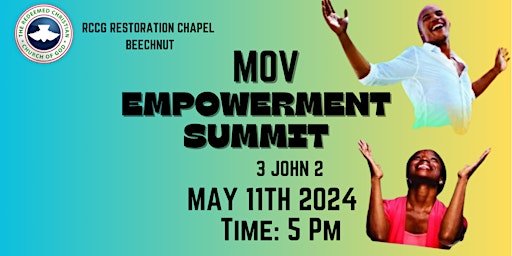 Image principale de MOV Empowerment Program (3 John 2)