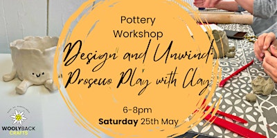 Unwind and Design: Prosecco Play With Clay primary image