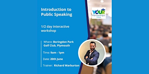 Imagem principal do evento Introduction to Public Speaking