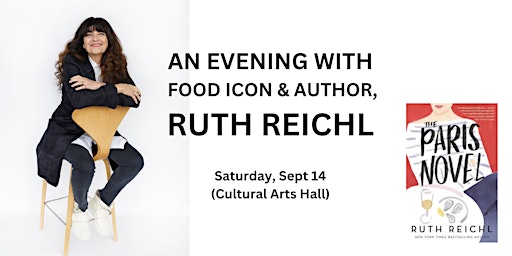Imagem principal do evento An Evening with Food Icon & Author, Ruth Reichl