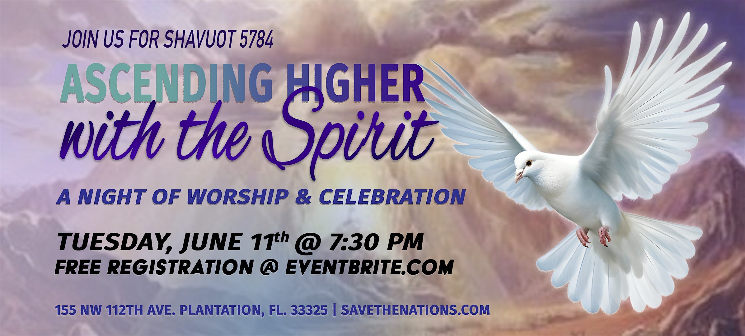 Ascending Higher with the Spirit (Shavuot 5784)