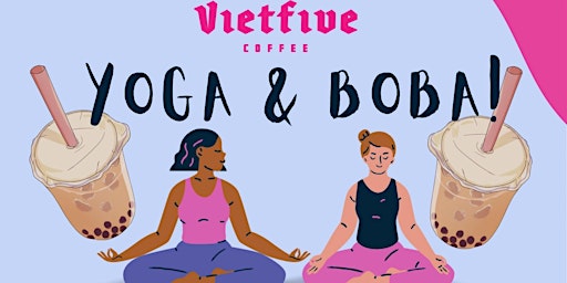Imagem principal do evento Yoga & Boba!