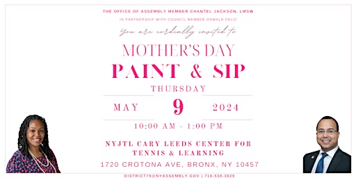 Mother's Day Paint and Sip primary image